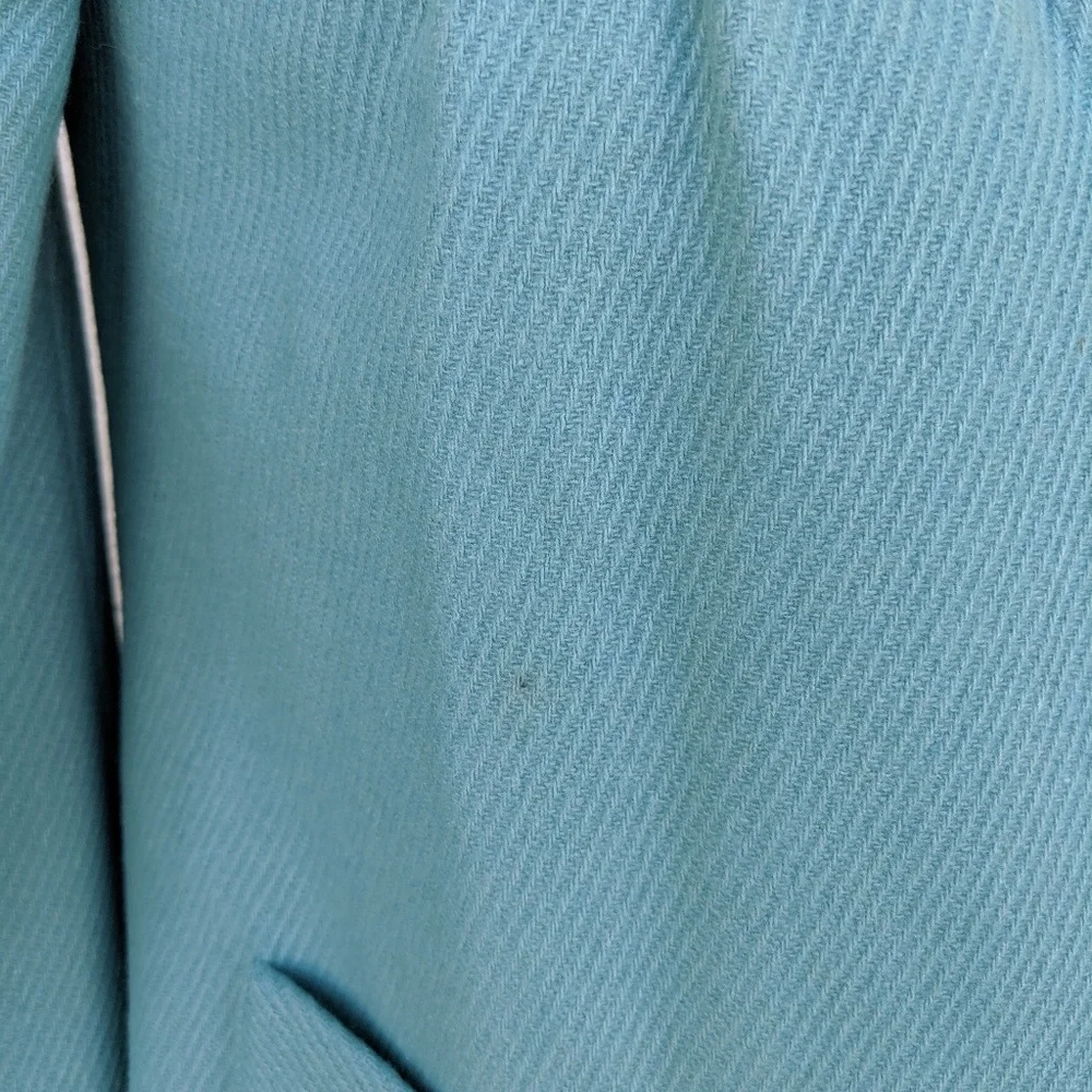 Anthropologie Tabitha Robins Egg Blue Wool Jacket - Picture 2 of 8